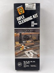 Hoppe’s 9 Rifle Cleaning Kit And Storage Box For .22/.222/.223/.224/.225 Caliber