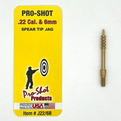 Pro-Shot Spear Tip Jag For .22 Cal. & 6mm