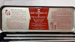 Sears Gun Cleaning Kit No. 2140 12-16 Gauge With Parts Shown