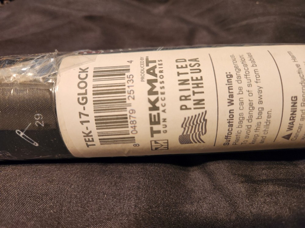 TEKMAT Cleaning Mat GLOCK Black 17″ X 11″