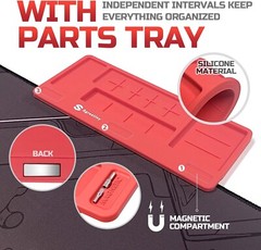 Large Gun Cleaning Mat,Work Mat,Double Thickness anti Slip Pads,Table-Gripping