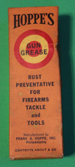VINTAGE HOPPE’S GUN GREASE FOR FIREARMS, TACKLE, & TOOLS TUBE IN BOX 2OZ