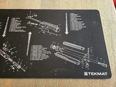 TekMat Clean Mat 12″x35.5″ Neoprene Rubber Black Mat See All Pics And Descriptio