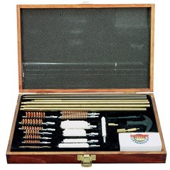35pc Deluxe Universal Cleaning Kit in Wood Case