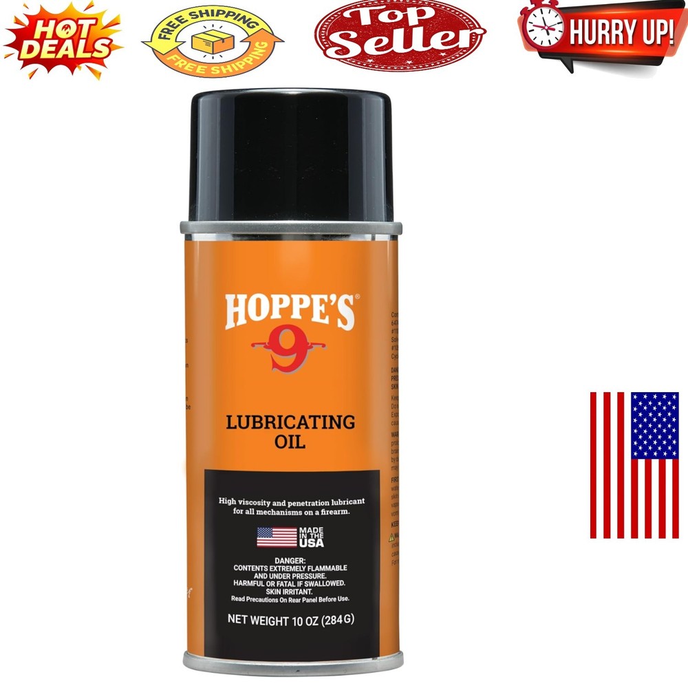 No. 9 High-Viscosity Lubricating Oil – Precision Protection for Firearms & Reels