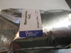 Black Iron Oxide – Fe3O4 – Natural – 10 Pounds