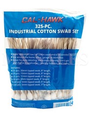 325PC Industrial Large Cotton Swab Set Tips Assortment Detailing Cleaning Q Gun