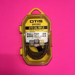 OTIS Ripcord Pull Thru Bore Cleaner for .270 cal/6.8mm/7mm Cal Rifle + T-Handle