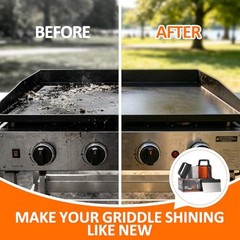 Blackstone Flat Top Grill Cleaning Kit – 15 Pieces – Includes Flat Top Grill