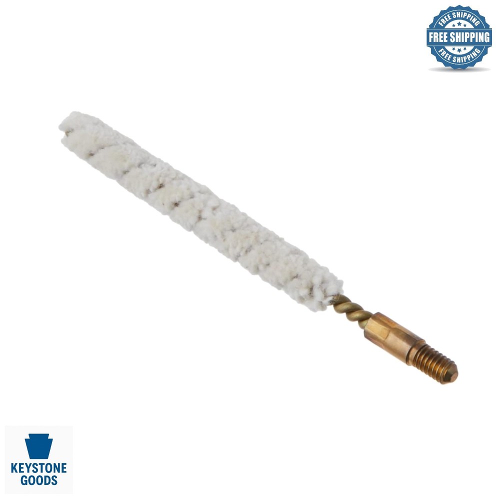 Pro-Shop USA .22 Caliber Bore Mop – Cotton, Brass Core, for Cleaning & Lubric…
