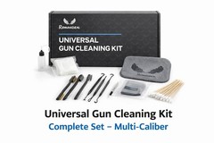 Romanideal Universal Gun Cleaning Kit Pistol Rifle Shotgun Multi-Caliber Brushes