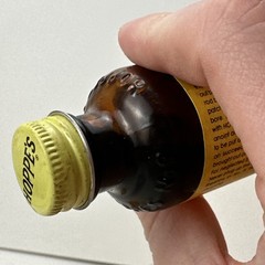 Vintage Bottle of Hoppe’s Nitro Powder Solvent No 9 Rust Bore Cleaning Half Full
