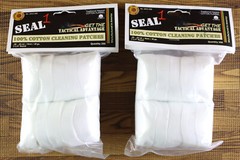 SEAL1 1012-250 Cleaning Patches For .38-.45 9MM 28ga 2-1/4″ LOT OF 2 USA