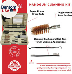 Universal Handgun Cleaning Kit | American Company | Gun Cleaning Kit for Caliber