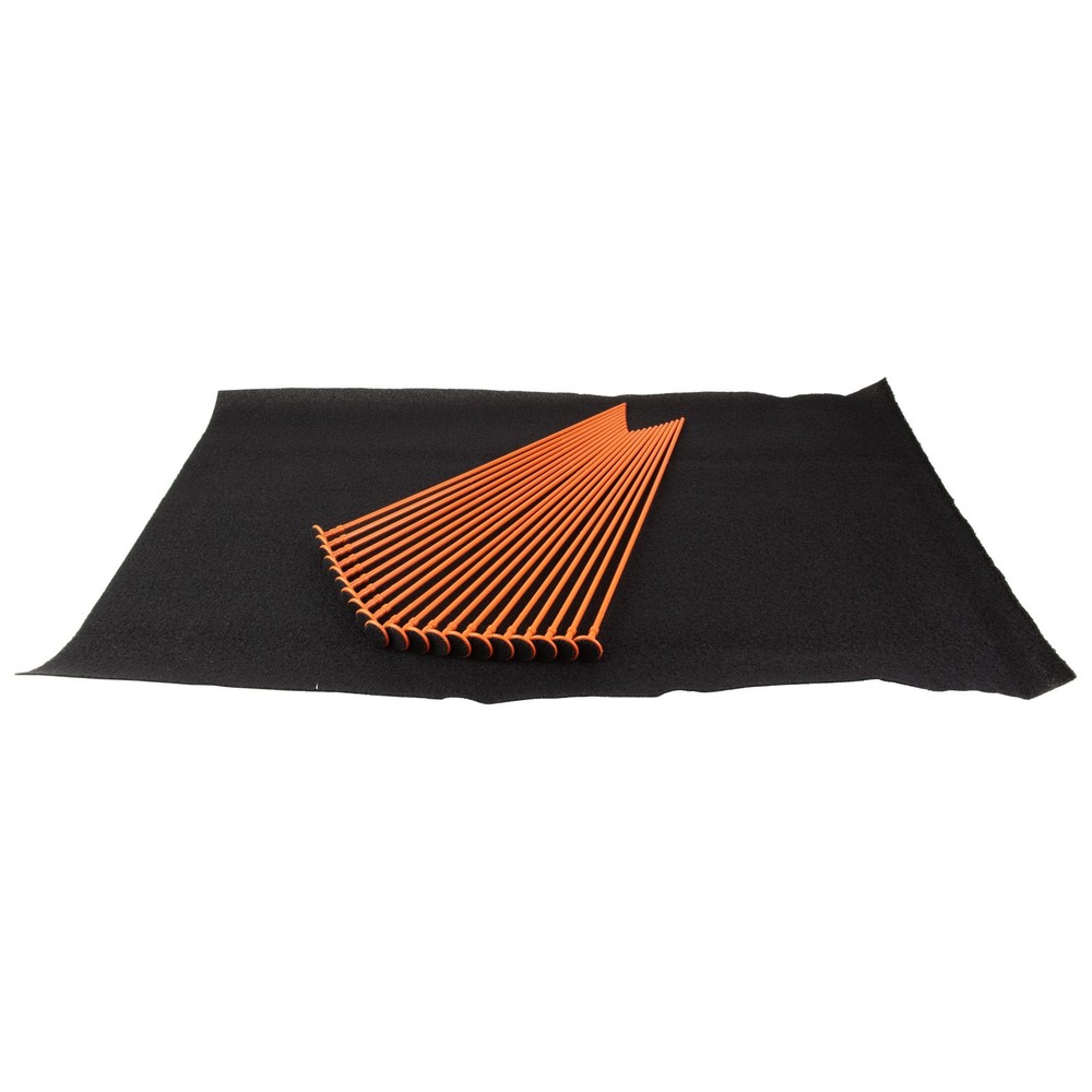 Gun Storage Solutions Rifle Rods 10-Pack Orange RR20SK-OR 19×30 Shelf Liner