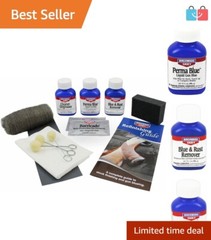 Professional-Quality Gun Blueing Kit with Cleaner Degreaser & Rust Remover