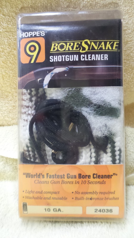 Hoppe’s 24036 10 Gauge Boresnake, Shotgun Length, New, G2