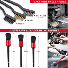Car Wash Cleaning Kit with Foam Gun Sprayer Detailing Brushes Windshield 16Pcs
