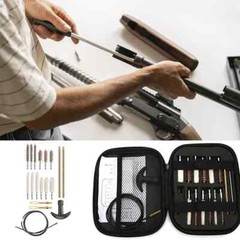 For Gun Handgun Pistol Rifle 19/ Pcs Cleaning Kit Set 22.357.38,9mm.45.40