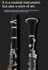 clarinet in B flat，beginner’s performance, professional playing instrument