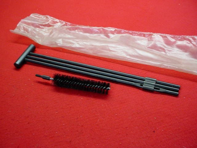 Vintage Military- Large Bore Cleaning Rod Set-w/Brush- New !!