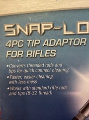 GUNSLICK Snap Lock 4pc Cleaning Kit Adapter #63050 New