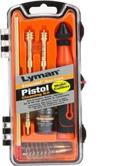 Lyman Pistol Cleaning Kit 3 Caliber 9mm 357 Magnum 40 S/W 45ACP 04036
