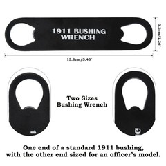 Aolamegs 1911 Barrel Bushing Wrench,Black Steel 1911 Accessories for…