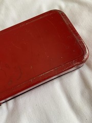Vintage Outers Gunslick Rifle Cleaning Kit in Red Metal/Tin Box/Case – No. 477