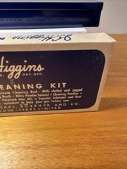 Vintage JC Higgins RIFLE CLEANING KIT #2143 .22 Caliber Sears Roebuck XLNT COND!