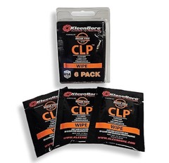 KleenBore® Mil-Spec CLP™ Wipes, choice 6-pack or 50-pack, FREE SHIPPING