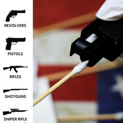Gun Cleaning Swabs Pointed Tip Firearm Maintenance Precision Q-Tips 200 Count