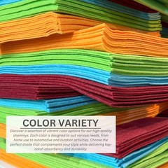 Chachlili 10 Pack Extra Large Original German Shammy Cloths Chamois Towels