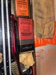 VINTAGE J.C. HIGGINS # 2143 RIFLE CLEANING KIT With Solution Patches Sears