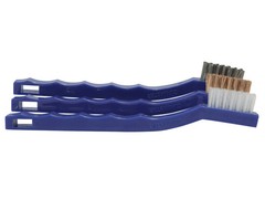Tetra Gun Cleaning Brush Set Nylon, Bronze and Stainless