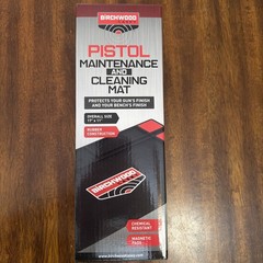 Birchwood Casey BC-30250 Pistol Cleaning Mat 17×11 Black/Red Rubber