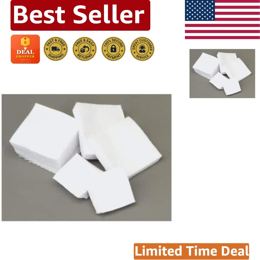 Cotton Cleaning Patches – 100 Count for Effective Maintenance of .17-.22 Caliber