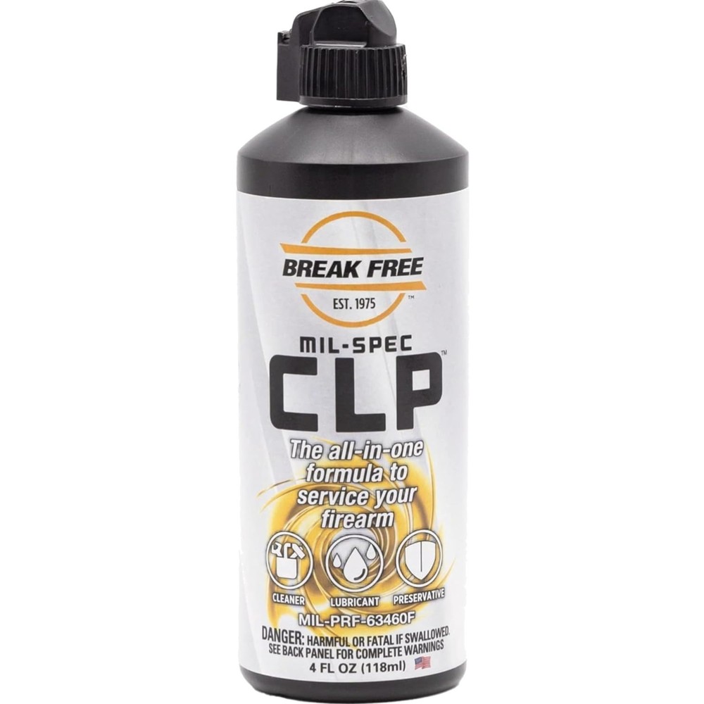 Gun Cleaner Synthetic Oil 4oz All-in-One Lubricant & Preservative for Firearms