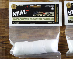 SEAL1 1009 Cleaning Patches For .22-.270 1-1/4″ Bag of 100 LOT OF 6 USA