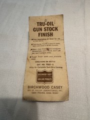 Birchwood Casey Tru-Oil Vintage Gun Stock Finish Oil 2.5 fl Fast Drying TO22-S