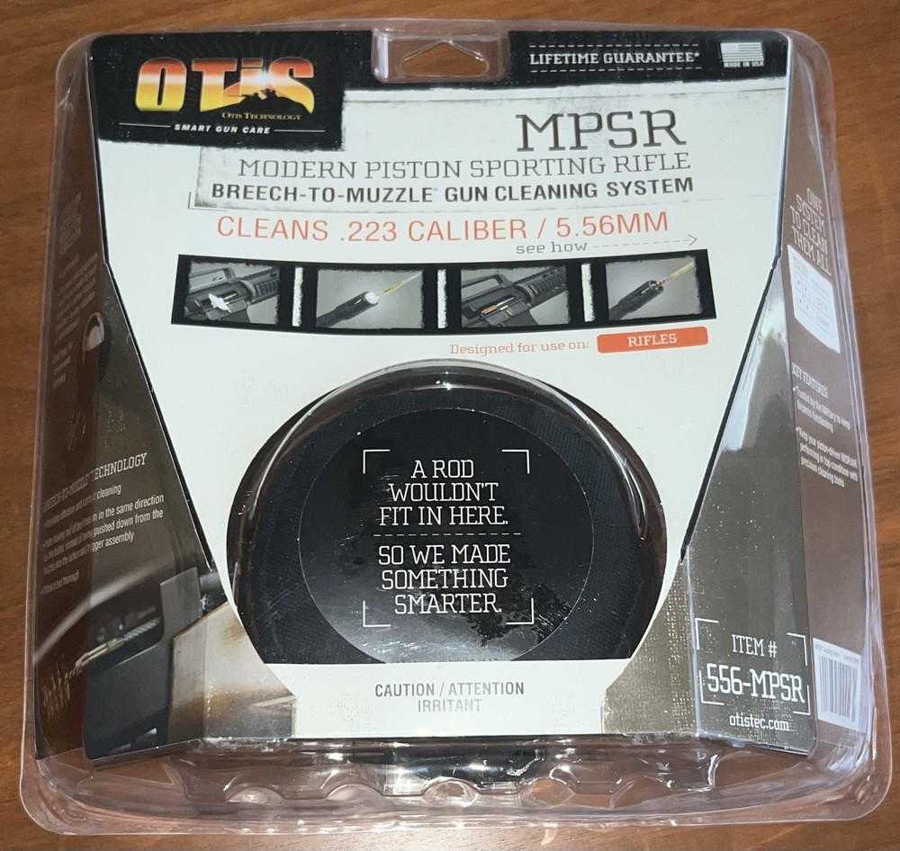 NEW! Otis Technology Modern Sporting Rifle Cleaning Kit System 5.56mm – Sealed