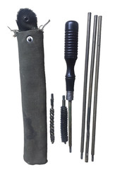 Vintage BRASS 3/16″ Rifle Cleaning Rod Kit 28-5/8″ USA Union Hardware Company