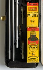 Vintage Outers Gunslick Revolver Kit .30 Caliber Rifle Cleaning No. 477 Gun Old