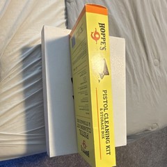 Hoppe’s Pistol Cleaning Kit Yellow With Storage Box for 9mm .357 .380 .38 Cal