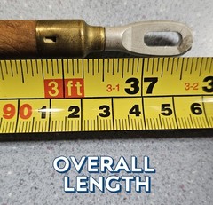 Vintage Wood 3-Section Shotgun Cleaning Rod
