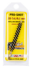 Pro-Shot 2565NR Nylon Rifle Bore Brush Brass Core .25 cal/6.5mm