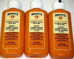 Hoppes 2.25oz Lubricating Oil Lubricant Gun Firearm Cleaning Hoppe’s 3 pack