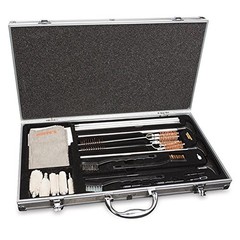 Hoppes Premium Gun Cleaning Kit in Aluminum Briefcase Style Carrying Case UACPR
