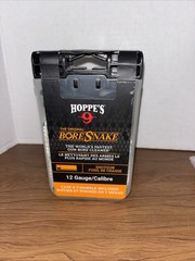 Hoppe’s -Bore Snake- 12 Ga.- Includes T-Handle- New, Sealed. Torn Label.