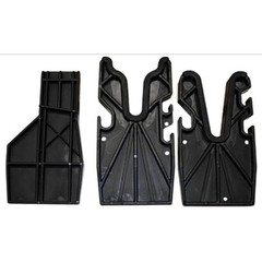 Gun Cleaning Kit Removable Stand Adjustable Forks 18 Compartment Storage Box New